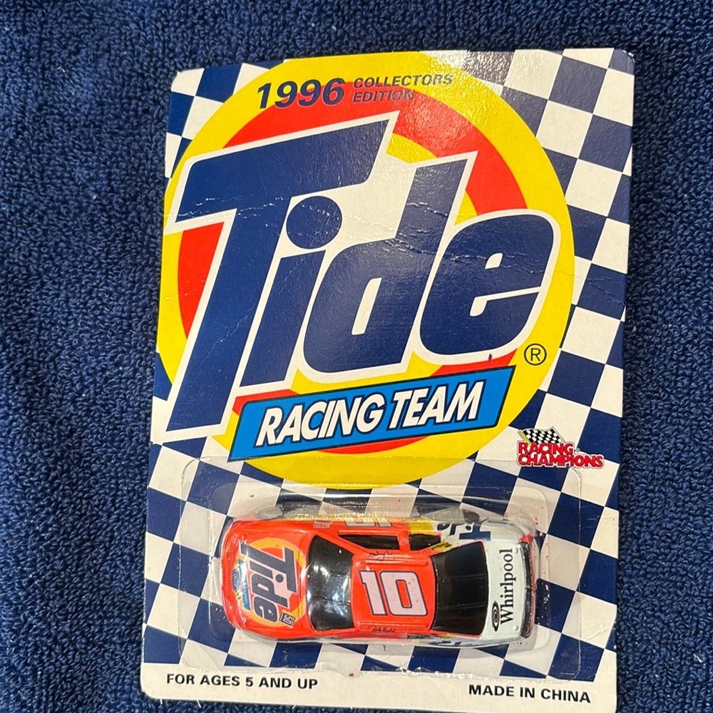 Set of 4 Racing Champions Tide cars from the 1990s